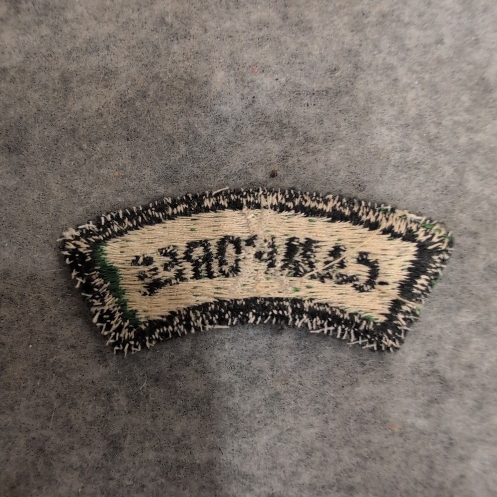 Camporee Tab Patch Embroidered Green Black‎ Boy Scout BSA - Picture 2 of 3